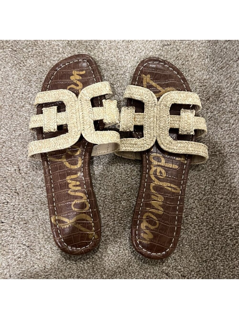 Sam Edelman Beckie Slide Flat Sandals Size 6.5